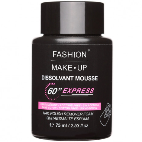 Fashion Make-Up - Dissolvant Mousse 60s Express - 75ml|Ongles|FolieCosmectic