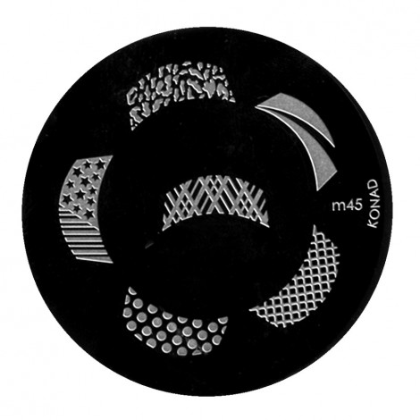 Konad - Plaques de stamping Nail Art M45|Ongles|FolieCosmectic