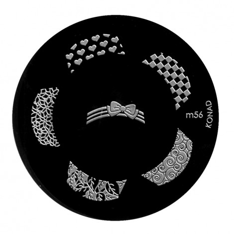 Konad - Plaques de stamping Nail Art M56|Ongles|FolieCosmectic