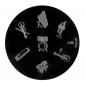 Konad - Plaques de stamping Nail Art M58|Ongles|FolieCosmectic