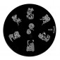 Konad - Plaques de stamping Nail Art M23|Ongles|FolieCosmectic