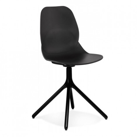Chaise Design "Melba" 82cm Noir|Chaise|Paris Prix