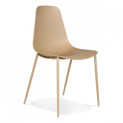 Chaise Intérieur & Extérieur "Tamra" 88cm Beige|Chaise|Paris Prix