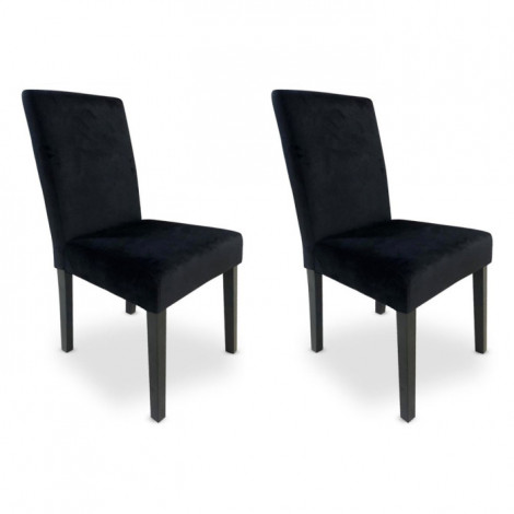 Lot de 2 Chaises Design "Shaliman" 89cm Noir|Chaise|Paris Prix