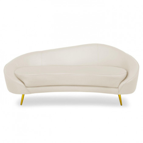 Canapé 3 Places Design "Navaro" 185cm Beige|Canape|Paris Prix