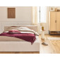 Stella - lit coffre - 140x190 cm - sommier inclus - en velours côtelé|Lit Adulte|BestMobilier