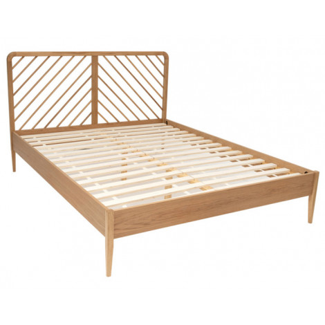 Gothenburg - lit - 180X200 - sommier inclus - chêne massif|Lit Adulte|BestMobilier