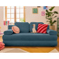 Nora - canapé 3 places convertible avec coffre en tissu texturé|Canape|BestMobilier