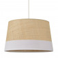 Suspension raphia et coton blanc|Suspensions|Lampe Avenue