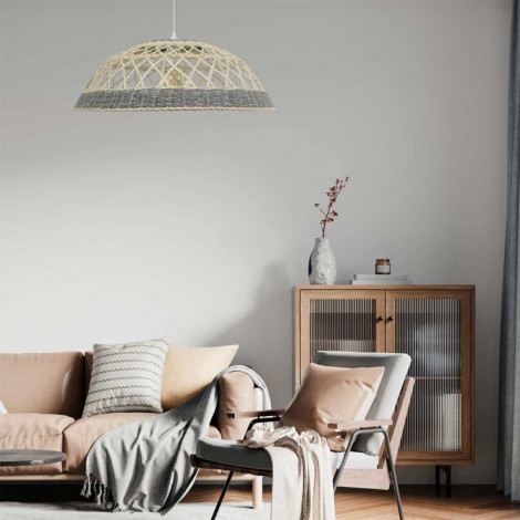 Suspension grande taille en rotin|Suspensions|Lampe Avenue