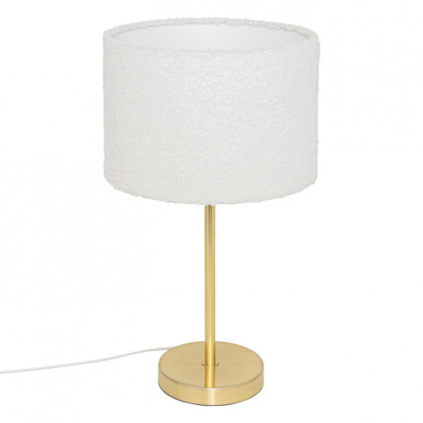 Lampe à Poser Bouclette "Tina" 49cm Or|Lampes à poser|Paris Prix