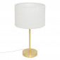 Lampe à Poser Bouclette "Tina" 49cm Or|Lampes à poser|Paris Prix