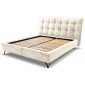 Sohan - lit coffre - 140x200 - en tissu bouclette - sommier inclus|Lit Adulte|BestMobilier