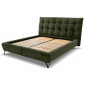 Sohan - lit coffre - 160x200 - en tissu bouclette - sommier inclus|Lit Adulte|BestMobilier