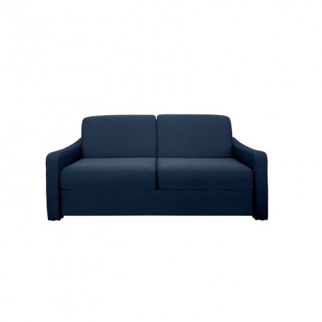 HORACE canapé convertible 3 places bleu nuit matelas Dunlopillo 140cm|Canape|Baita Home