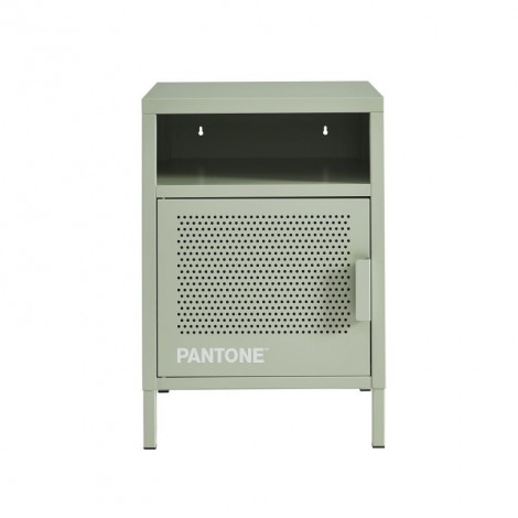 Table de chevet PANTONE métal vert amande 40cm|Chevet|Baita Home
