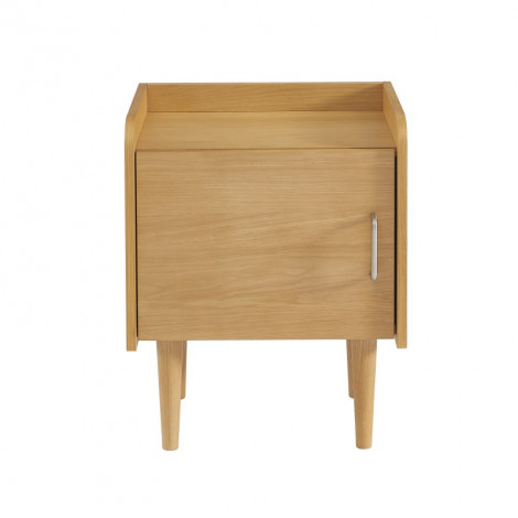 Table de chevet TWIGGY placage chêne 45 cm|Chevet|Baita Home