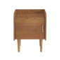 Table de chevet TWIGGY placage frêne 45 cm|Chevet|Baita Home