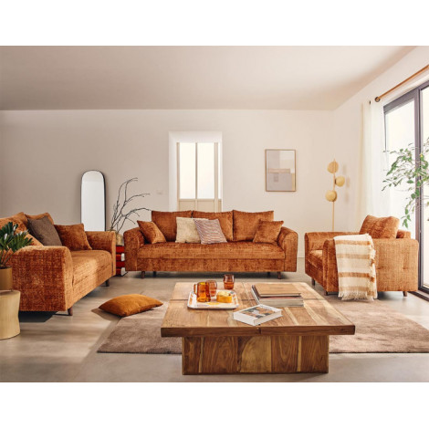 Rune - fauteuil en velours texturé|Fauteuil / Chauffeuse|BestMobilier