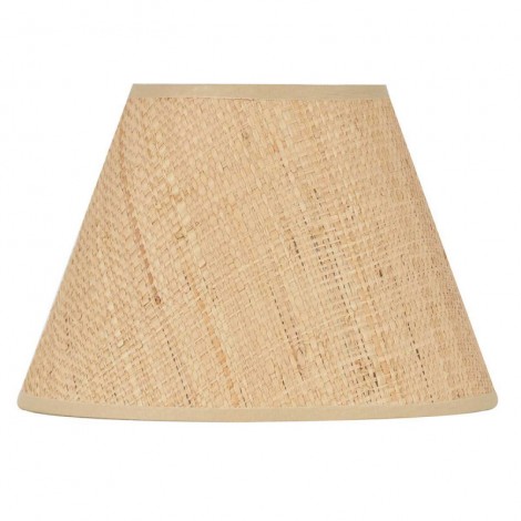 Abat-jour raphia conique - diamètre 14 à 40cm|Abat Jour|Lampe Avenue