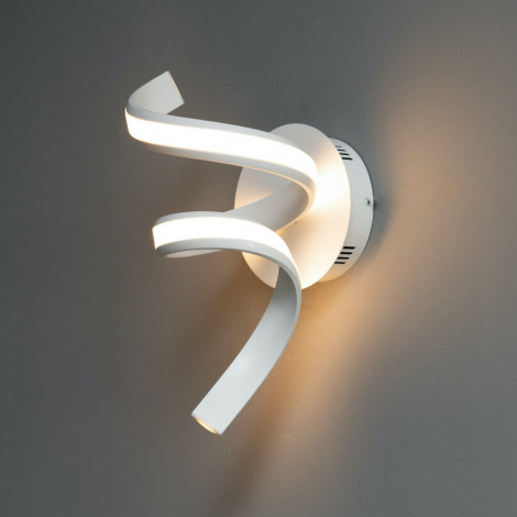 Applique ruban spirale LED blanche - Kauai|Appliques murales|Kosilum