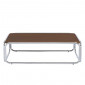 Table basse MAGGY placage noyer structure en chrome|Table Basse|Baita Home