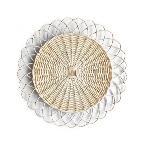 Set de table en rotin Fleur|Assiettes / Bowls / Coupelles|Artecoboutique