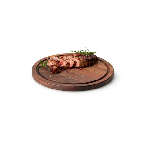 Assiette à steak en bois foncé|Assiettes / Bowls / Coupelles|Artecoboutique