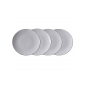 Assiette plate Nippon White x4|Assiettes / Bowls / Coupelles|Artecoboutique