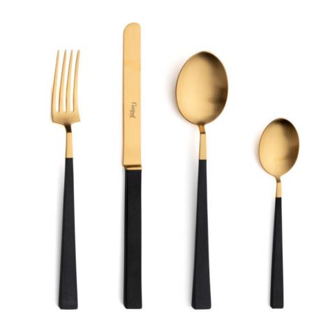 Ménagère Kube Or|Couverts|Artecoboutique