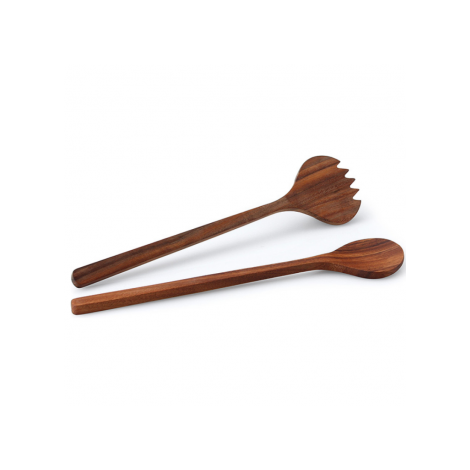 Couverts à salade en bois d'Acacia|Couverts|Artecoboutique