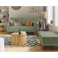 Charlie - canapé droit 2 places - en velours côtelé|Canape|BestMobilier