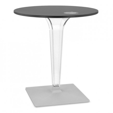 Table Ronde Intérieur & Extérieur "Summer" 71cm Noir|Table|Paris Prix