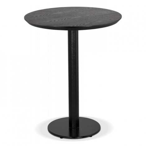 Table à Manger Ronde "Dollie" 75cm Noir|Table|Paris Prix