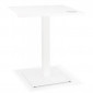 Table à Manger Intérieur & Extérieur "Vonda" 74cm Blanc|Table|Paris Prix