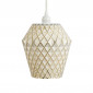 Lampe Suspension Déco "Lumi" 27cm Blanc|Suspensions|Paris Prix