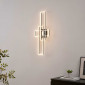Plafonnier ou grande applique LED dimmable noire rectangle modulable - Eli|Plafonnier|Kosilum