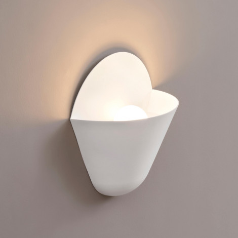 Applique murale coupelle conique blanche LED - Flo|Appliques murales|Kosilum Applique murale coupelle conique blanche LED - Flo|Appliques murales|Kosilum