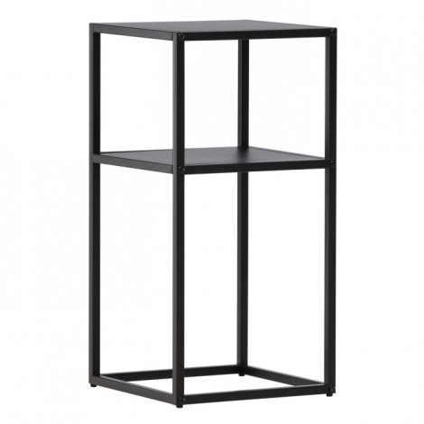 Table d'Appoint en Métal "Punta Arenas" 60cm Noir|Table Basse|Paris Prix