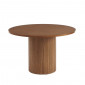 Table à manger ERNEST placage frêne foncé 120cm|Table|Baita Home