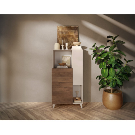 Estelle - buffet haut - 2 portes - 81x154 cm|Buffet|BestMobilier