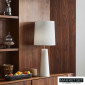 Lampe céramique blanche Cosiness|Lampes à poser|Lampe Avenue