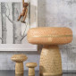 Lampe champignon en bambou tressé|Lampes à poser|Lampe Avenue