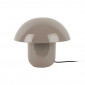 Lampe à poser émaillée champignon gris beige|Lampes à poser|Lampe Avenue