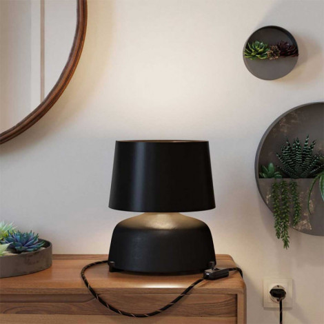 Lampe de table en céramique noire|Lampes à poser|Lampe Avenue