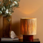 Lampe à poser ronde en bois et papier|Lampes à poser|Lampe Avenue