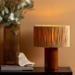 Lampe de table ovale en bois et cordelettes|Lampes à poser|Lampe Avenue