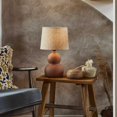 Lampe Dryade céramique terracotta|Lampes à poser|Lampe Avenue