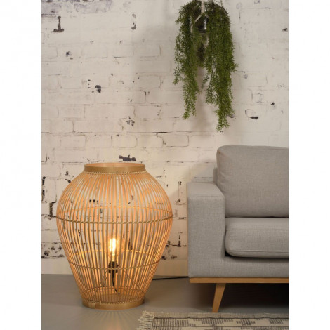 Lampe à poser en bambou naturel H70cm|Lampes à poser|Lampe Avenue