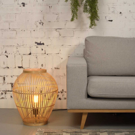 Lampe à poser en bambou naturel H50cm|Lampes à poser|Lampe Avenue